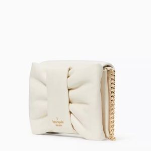 Kate Spade Millie Bow Flap leather Crossbody